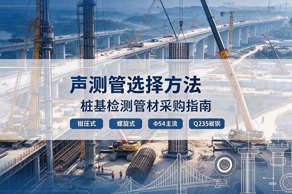 加查声测管选型标准