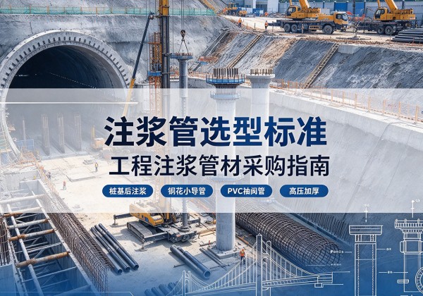 加查注浆管选型标准